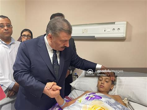 Sağlık Bakanı Koca: Gazze’deki çocuklar ve kanser hastaları Türkiye’ye getirilecek